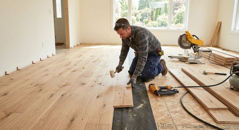 Finished Floor Installation in Glen Burnie, MD