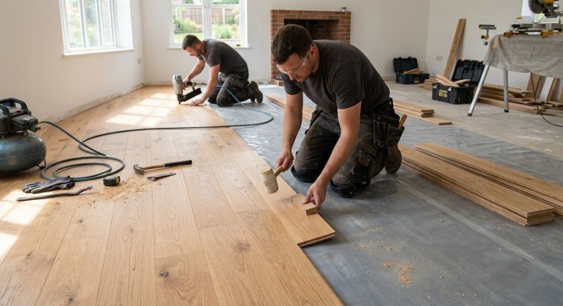 Hardwood Floor Installation in Anne Arundel County, MD