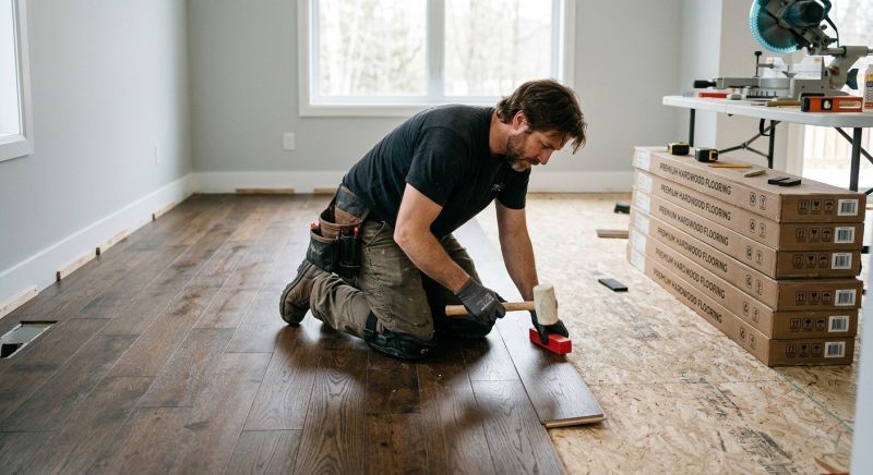 Hardwood Floor Installation in Capitol Heights, MD