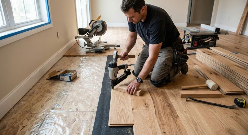 Hardwood Floor Installation in Sykesville, MD