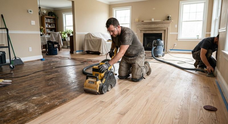 Hardwood Floor Renovation in Glen Burnie, MD