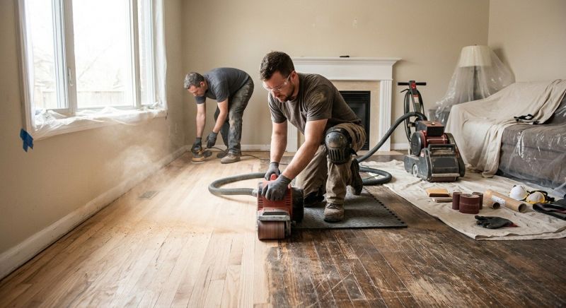 Hardwood Floor Renovation in Glen Burnie, MD
