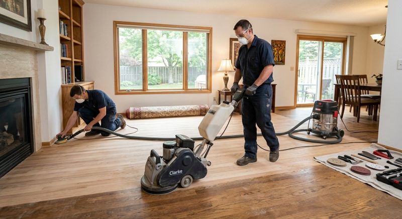 Hardwood Floor Renovation in Glen Burnie, MD