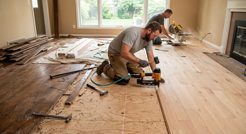 Hardwood Replacement in Davidsonville, MD