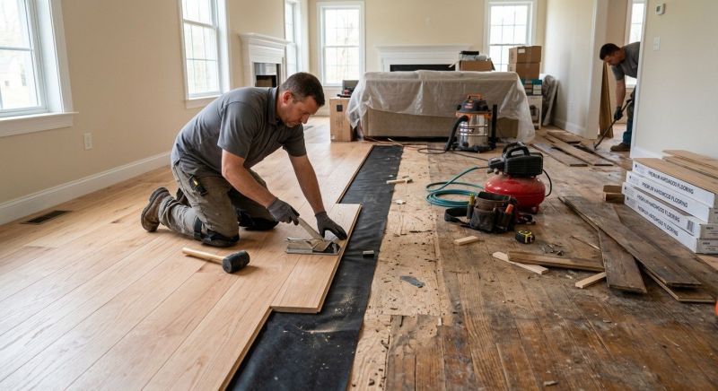 Hardwood Replacement in Gwynn Oak, MD