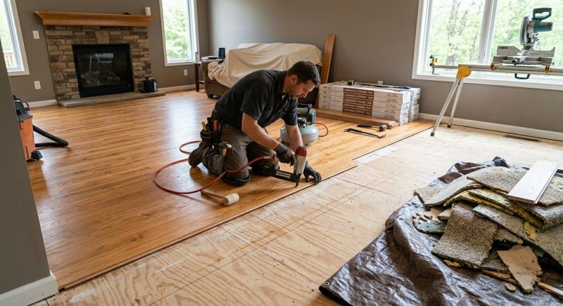 Hardwood Replacement in Sandy Spring, MD