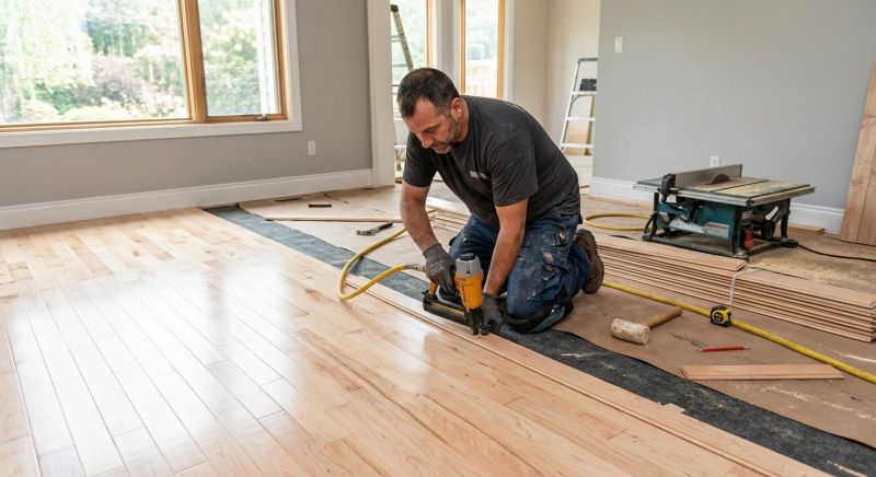 Maple Flooring Installation in Arnold, MD