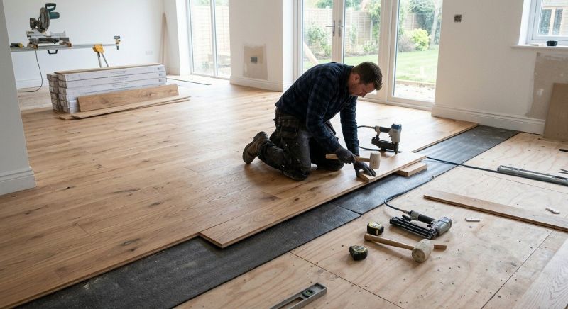 Oak Floor Installation in Greenbelt, MD