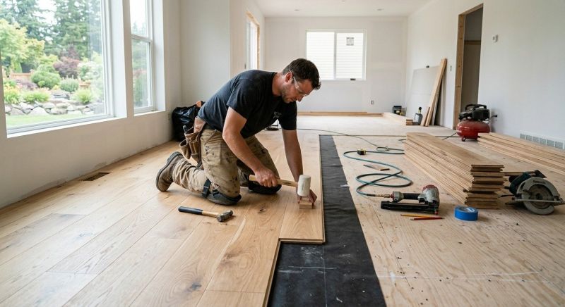 Oak Floor Installation in Jessup, MD