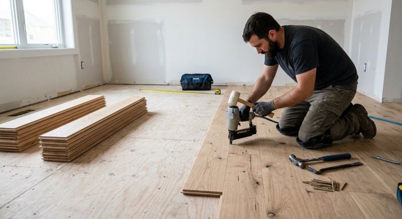 Oak Floor Installation in Odenton, MD