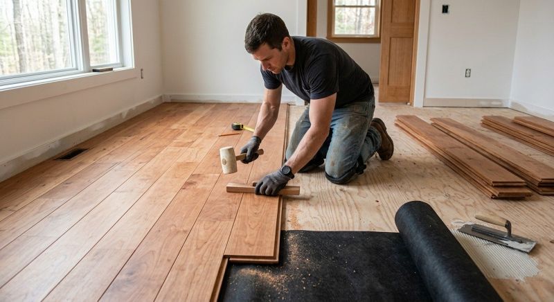Plank Floor Installation in Glen Burnie, MD