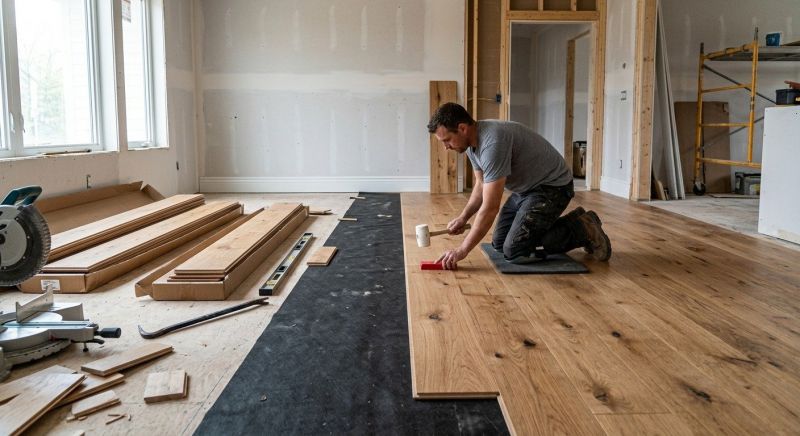 Plank Floor Installation in Glen Burnie, MD