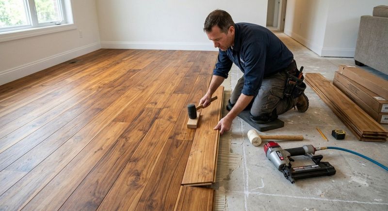 Teak Flooring Installation in Glen Burnie, MD