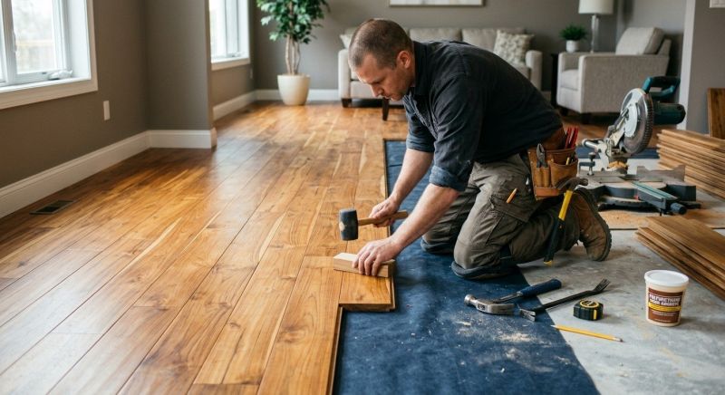 Teak Flooring Installation in Glen Burnie, MD