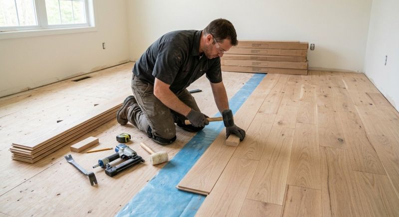 Wood Floor Replacement in Cockeysville, MD