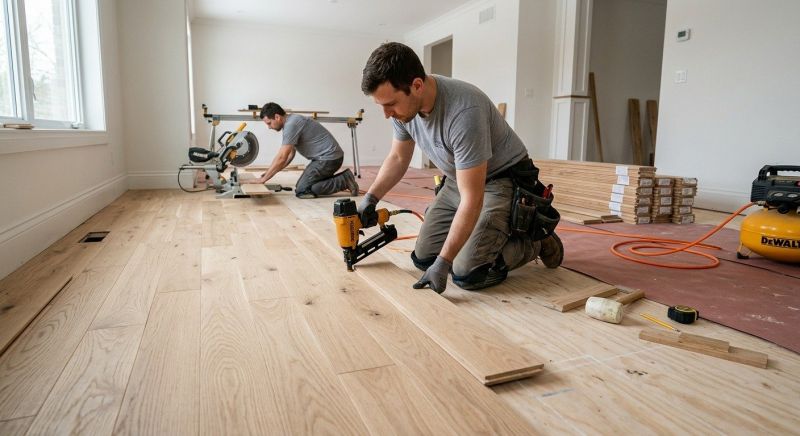 Wood Floor Replacement in Edgewater, MD
