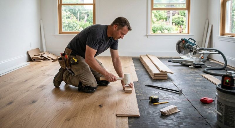 Wood Flooring Installation in Bowie, MD