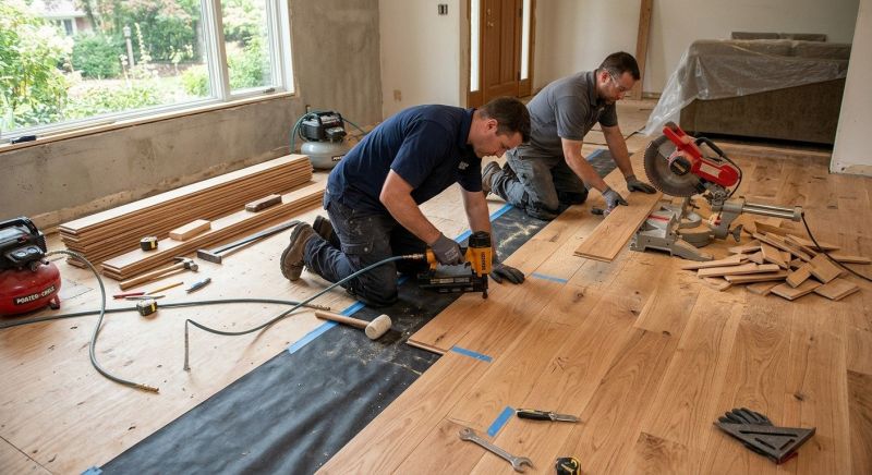 Wood Flooring Installation in Chester, MD