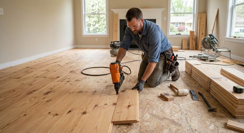 Wood Flooring Installation in Edgewater, MD