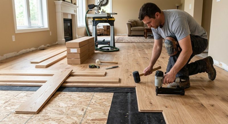 Wood Flooring Installation in Middle River, MD